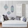 Moroccan lanterns 3D stencil - 38x60 cm 3