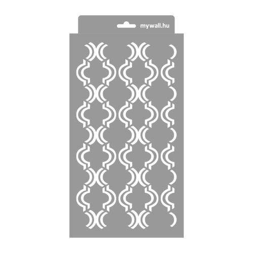 Moroccan 10 3D stencil - 18x35 cm