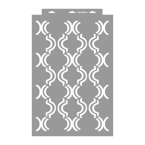 Moroccan 10 3D stencil - 38x60 cm 1