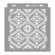 Moroccan 15 3D stencil - 31x35 cm