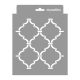 Moroccan 16 3D stencil - 18x23 cm