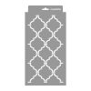 Moroccan 16 3D stencil - 18x35 cm