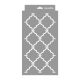 Moroccan 16 3D stencil - 18x35 cm