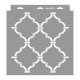 Moroccan 16 3D stencil - 31x35 cm