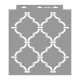 Moroccan 16 3D stencil - 38x42 cm