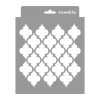 Moroccan 17 3D stencil - 18x23 cm