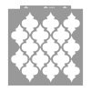 Moroccan 17 painting stencil - 59x63 cm