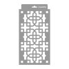 Moroccan 18 3D stencil - 18x35 cm