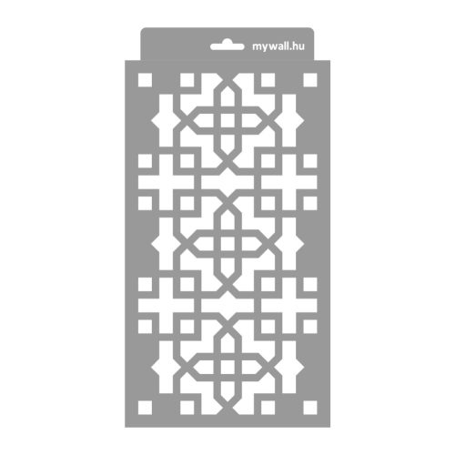 Moroccan 18 3D stencil - 18x35 cm