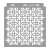 Moroccan 18 3D stencil - 31x35 cm