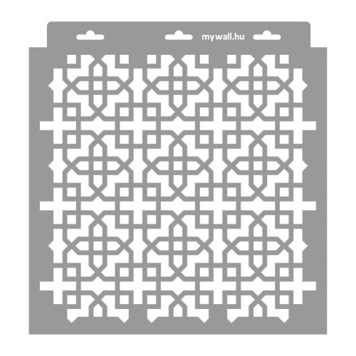 Moroccan 18 3D stencil - 31x35 cm