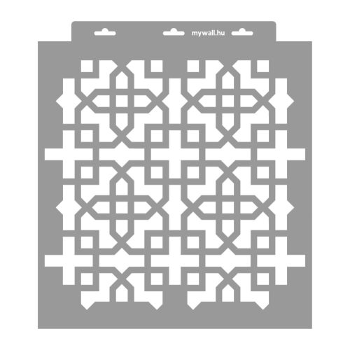 Moroccan 18 3D stencil - 38x42 cm