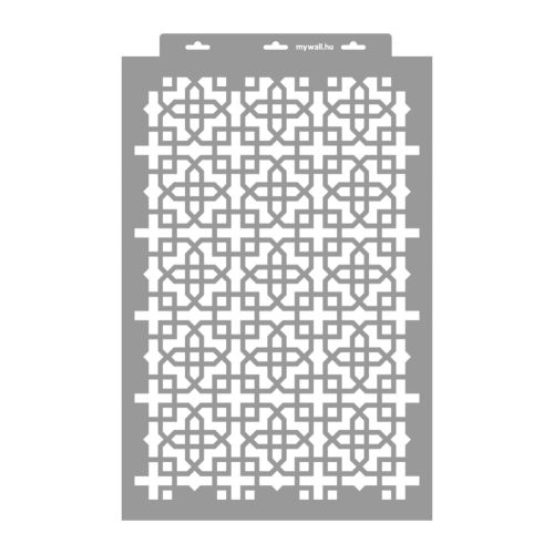 Moroccan 18 3D stencil - 38x60 cm