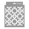 Moroccan 19 3D stencil - 18x23 cm