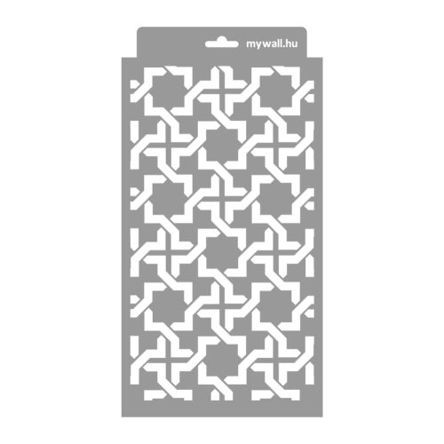 Moroccan 19 3D stencil - 18x35 cm