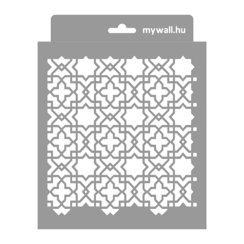 Moroccan 26 3D stencil - 18x23 cm