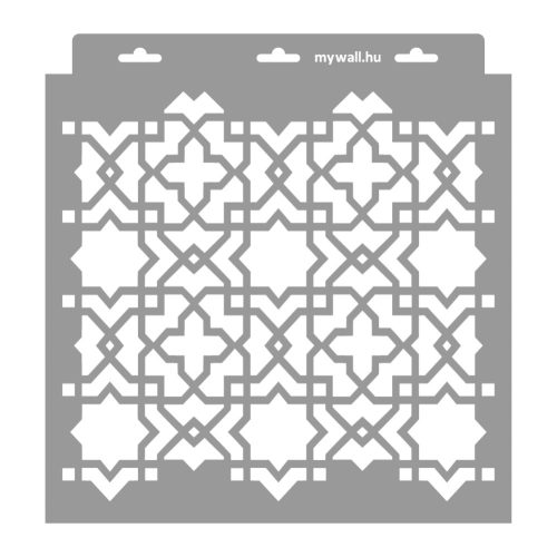 Moroccan 26 3D stencil - 31x35 cm