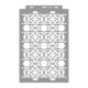 Moroccan 26 3D stencil - 38x60 cm