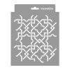 Moroccan 27 3D stencil - 18x23 cm