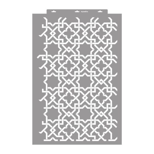 Moroccan 27 painting stencil - 59x89 cm