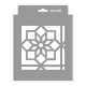 Moroccan 02 3D stencil - 18x23 cm