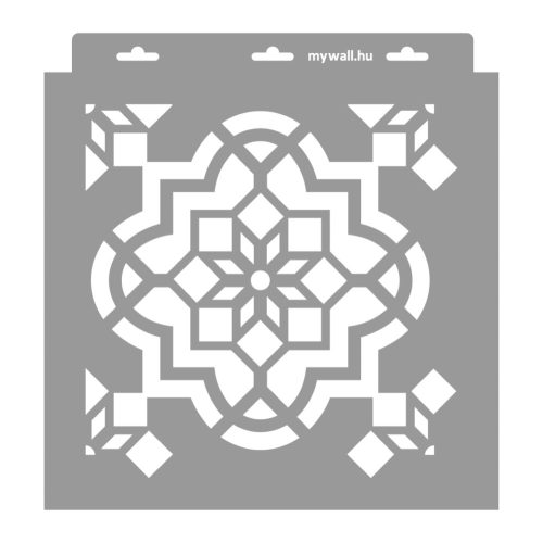 Moroccan 02 3D stencil - 31x35 cm