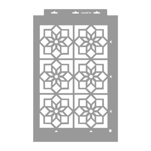 Moroccan 02 3D stencil - 38x60 cm