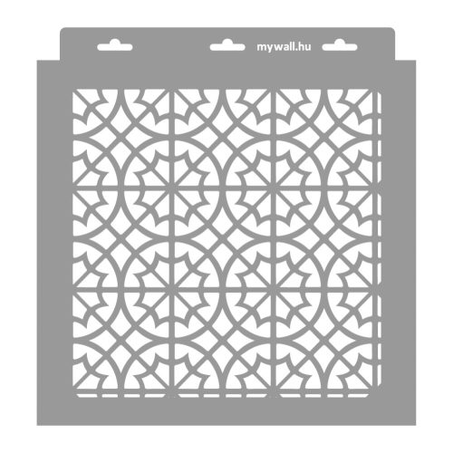 Moroccan 03 3D stencil - 31x35 cm