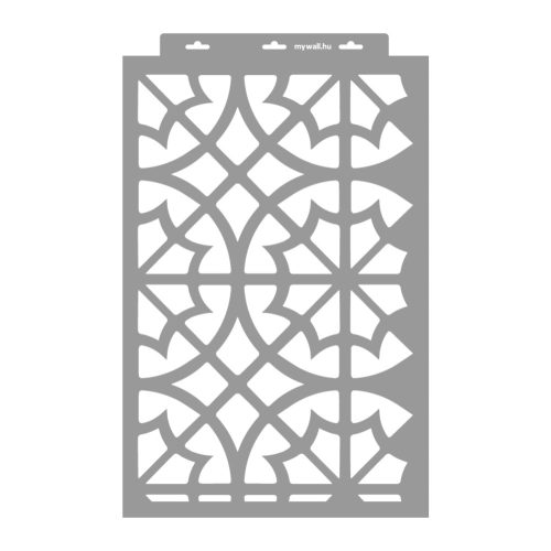 Moroccan 03 3D stencil - 38x60 cm