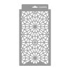 Moroccan 09 3D stencil - 18x35 cm