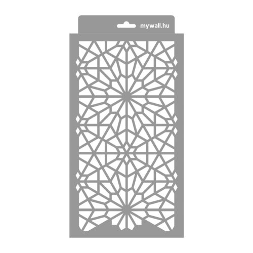 Moroccan 09 3D stencil - 18x35 cm