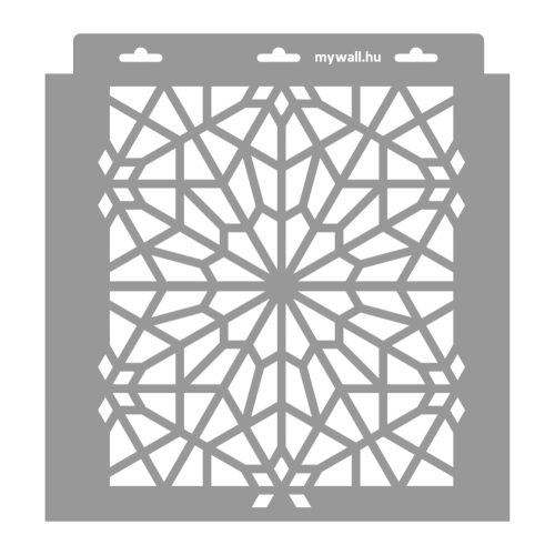 Moroccan 09 3D stencil - 31x35 cm