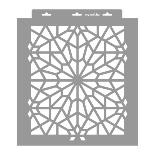 Moroccan 09 3D stencil - 38x42 cm