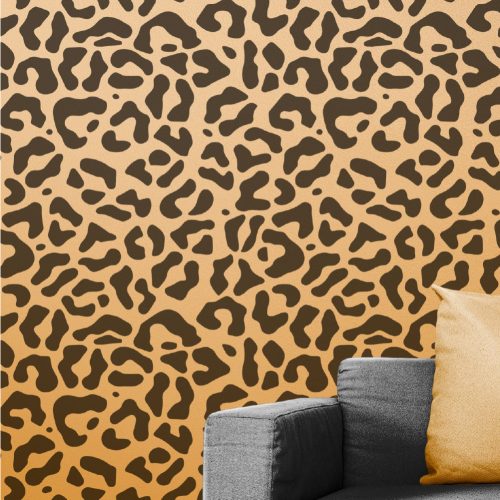 Ocelot pattern painting stencil - 18x23 cm