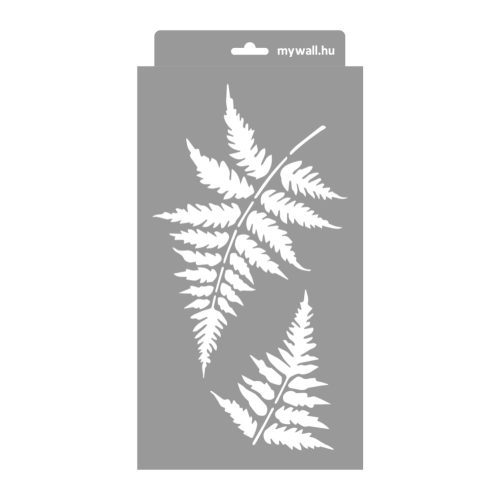 Fern painting stencil - 18x35 cm