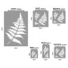 Fern painting stencil - 18x35 cm