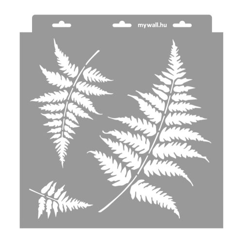 Fern 3D stencil - 31x35 cm