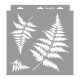 Fern painting stencil - 31x35 cm