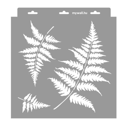 Fern 3D stencil - 28x29 cm