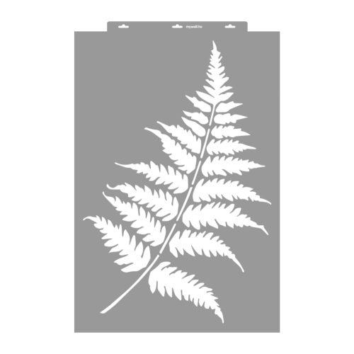 Fern 3D stencil - 59x89 cm