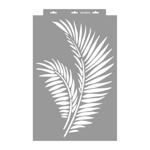 Palm leaves 07 painting stencil - 38x60 cm 1