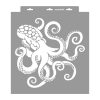 Octopus painting stencil - 38x42 cm