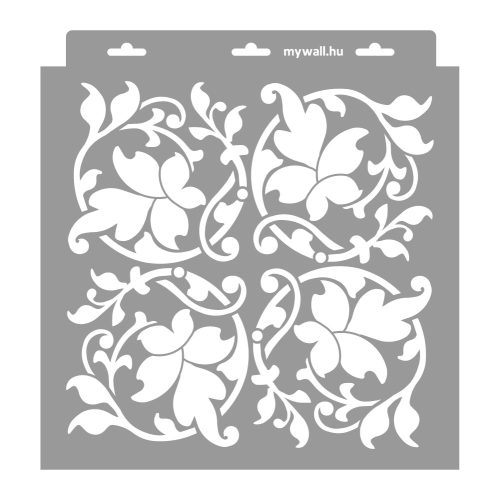 Gorgeous vines 3D stencil - 31x35 cm