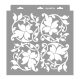 Gorgeous vines painting stencil - 31x35 cm