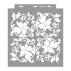 Gorgeous vines painting stencil - 38x42 cm 2