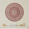 Rose window 01 painting stencil - 59x63 cm