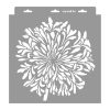 Agapanthus painting stencil - 31x35 cm