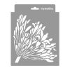 Agapanthus painting stencil - 18x23 cm