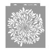 Agapanthus painting stencil - 38x42 cm