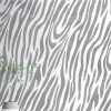 Zebra pattern painting stencil - 31x35 cm